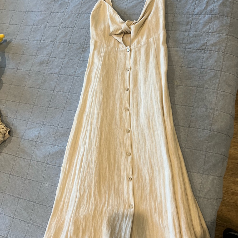 Linen summer dress